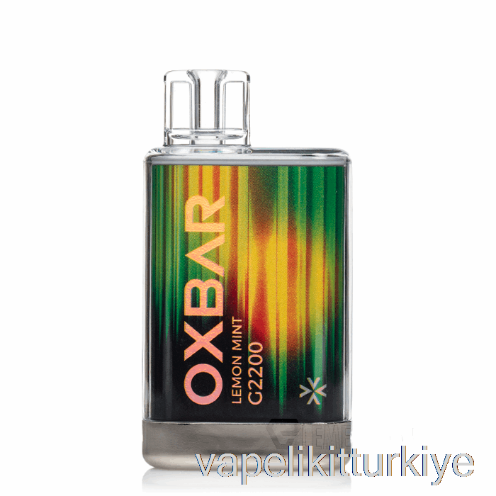 Vape Likit Oxbar G2200 Tek Kullanımlık Limon Nane